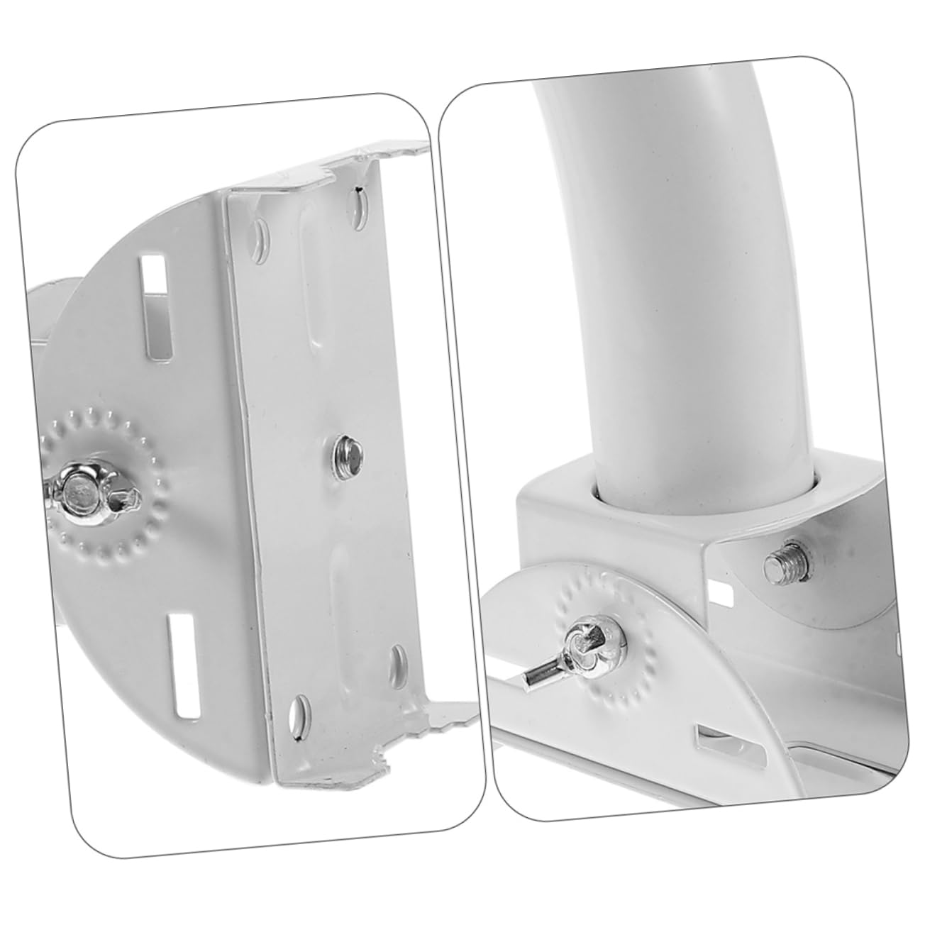 BESTYASH 2pièces Lot De Supports Antenne Pour Grenier Réglable Montage Extérieur Mât Antenne Support De Mât
