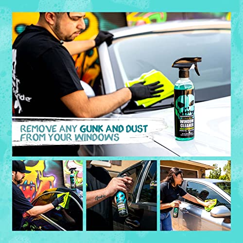 Voodoo Ride ® VR-1003 Streak Free Window Cleaner Aqua-Blue Green Apple Scented Glass Cleaner 16oz