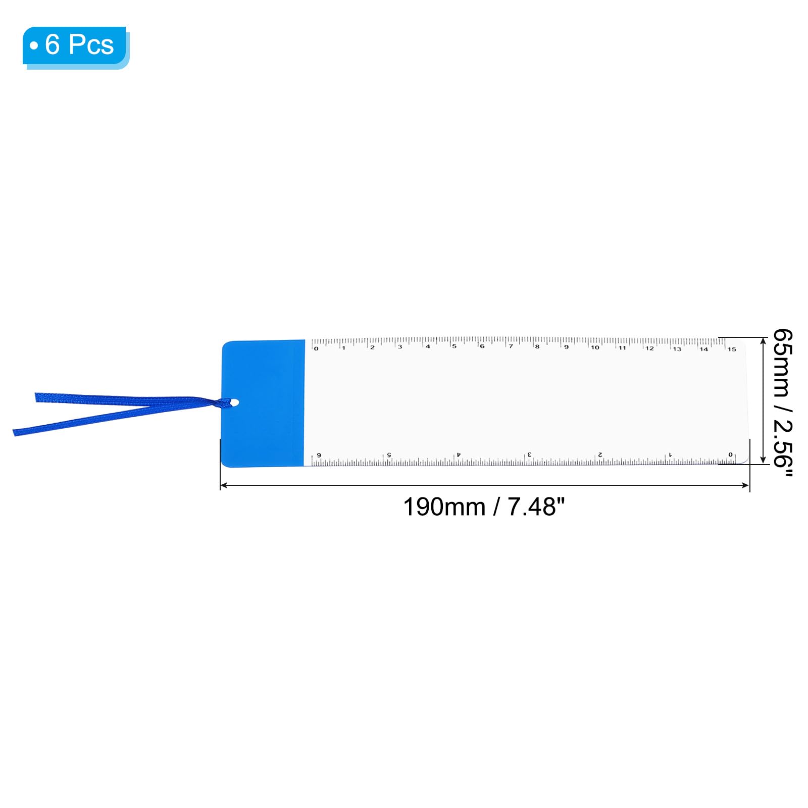 PATIKIL Bookmark Magnifier with Ruler - Image 2