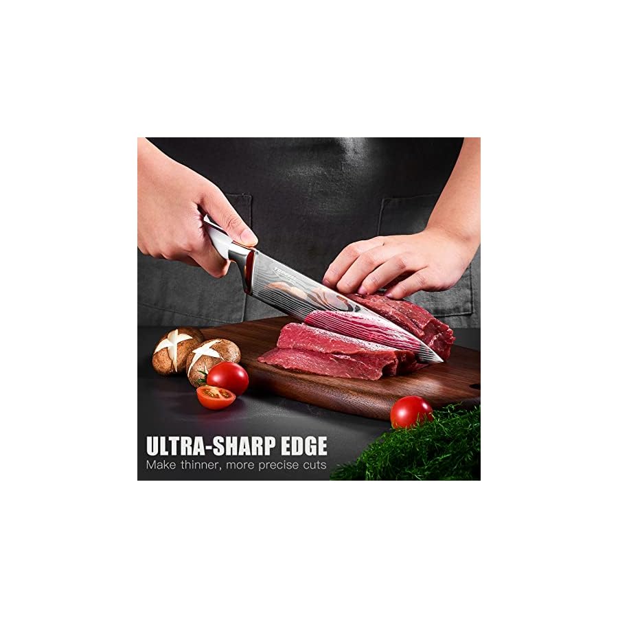 Professional-Chef-Knife-Set-7CR17MOV-German-High-Carbon-Stainless-Steel-Japanese-Knives-3PCS-8-Chefs-Knife-7Santoku-Knife-5-Utility-Knife-White-Sharp-Kitchen-Knife-Set-with-Gift-Box Topfeel 3PCS Professional Chef Knife Set, Ultra Sharp Japanese Kitchen Knife, German High Carbon Stainless Steel 8 inch chef's knives 7 inch Santoku Knife 5 inch Utility Knife with Gift Box