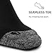Feetures Plantar Fasciitis Relief Sock Light Cushion No Show Tab - Targeted Compression Sock for Women & Men - Medium, Black
