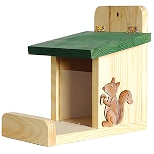 Luxe insectenhotels, hoogwaardig eekhoornbakje of eekhoornvoerstation, Voering: