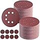 100 Stück Schleifpapier 125mm Klett, Schleifscheiben 5 in 8 Loch, P40/P60/P80/P120/P180/P240/P320/P400, Wandschleifer für Holz, Metall, Kunststoff, Zubehör für Elektrowerkzeuge