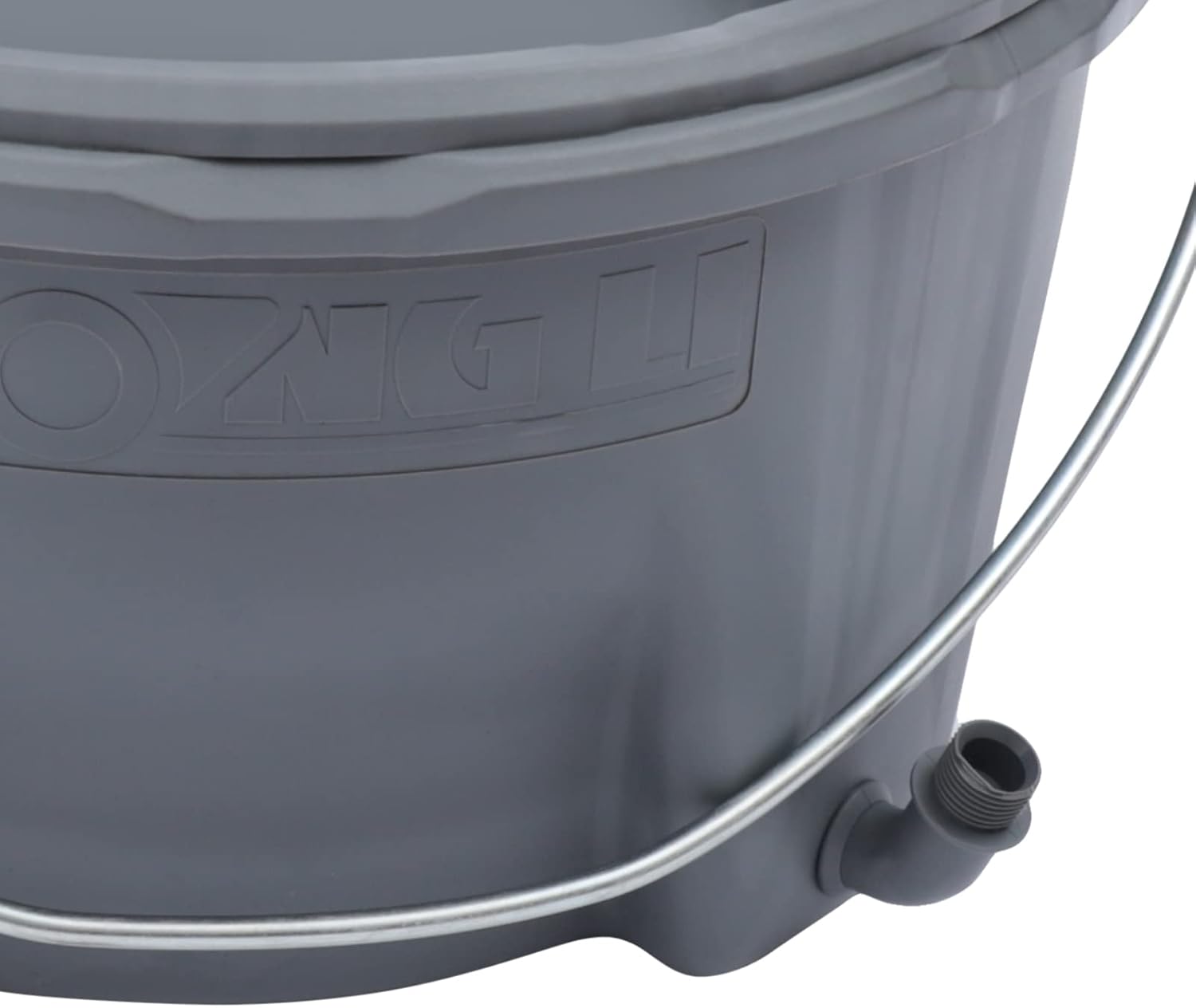 Oil Bucket and Gun Kit - Handheld Lubricator for Machines, Plastic Oiler Bucket for Pipe Threaders, Essential Tool for Efficient Oil Application