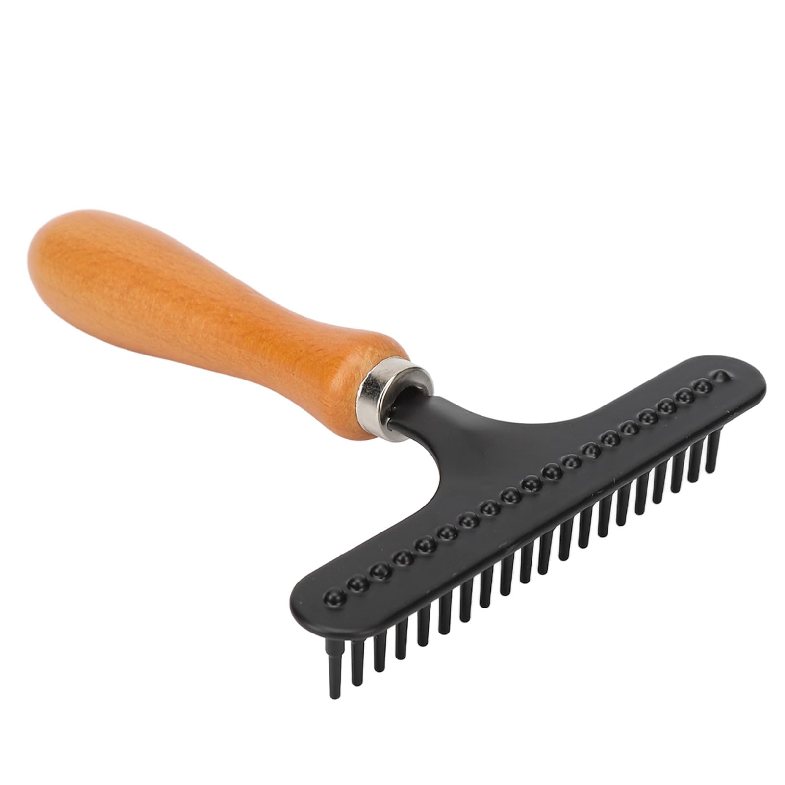 Râteau à tapis, peigne de tapis Entretien de rateau en acier inoxydable tondeuse à cheveux tapis tapis pour salon de beauté