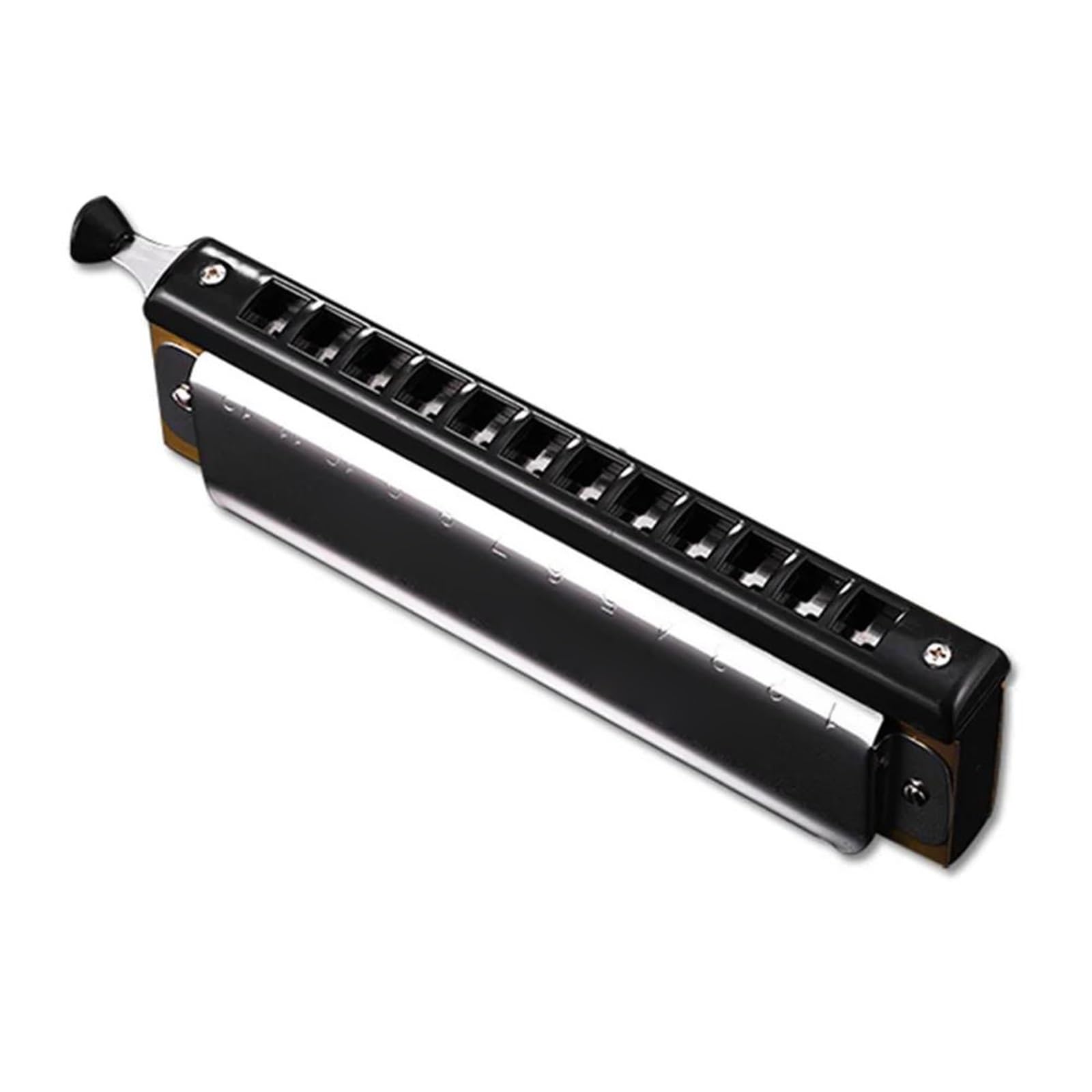 Harmonica Adulte Harmonica Chromatique 12 Trous Clé En Do 48 Tons Instruments De Jeu
