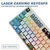 Japanese Anime Demon Slayer Keycaps 108 PBT Dye Sublimation OEM Profile for Cherry Mx Gateron Kailh Switch Mechanical Keyboard Colorful (Only keycaps) - Image 2