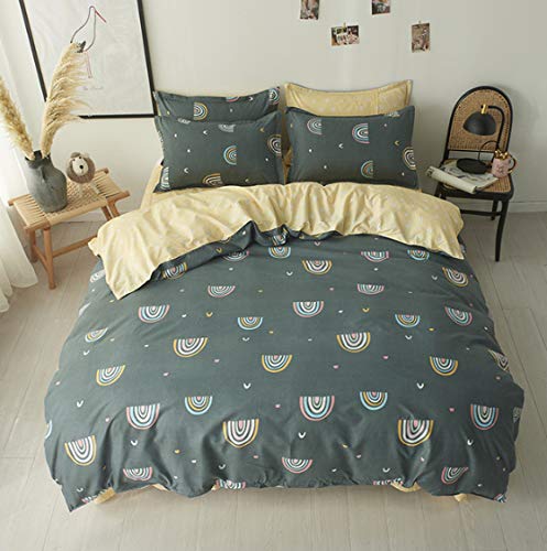 FSFGDFG Juegos de Cama Funda nórdica 4 Piezas Super King Size Cartoon