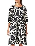 comma Damen jurk kort Kleid, 99c5 Schwarz, 42 EU