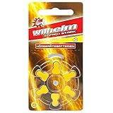 6 x WILHELM Hörgerätebatterien Typ 10 gelb Hörgerätbatterie PR70 ZL4 1,4/1,45 V