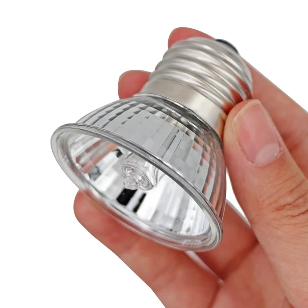 75W verwarmingslamp E27 UVA UVB warmtelamp schildpadden Dimbaar terrariumverlichting AC220-240V reptielen warmtelamp voor reptielen amfibieën hagedissen slangen enz 2 stuks