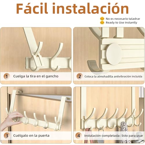 Ganchos para puertas metálicos 6 Imagen adicional