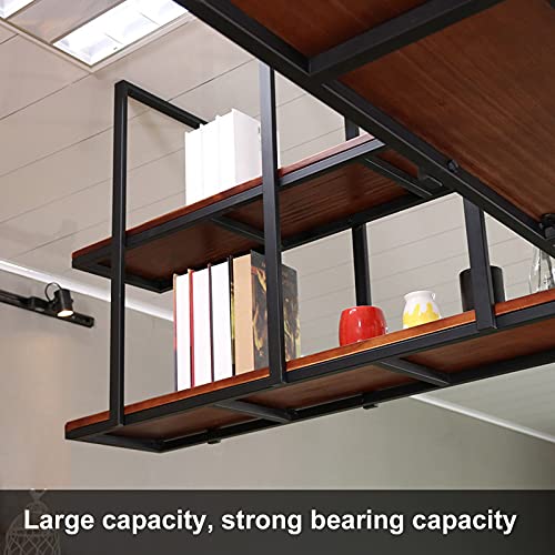 Estante para vino con 2 niveles estilo industrial miniatura 4