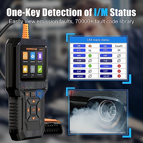 Humzor NC610 Obd2 Scanner,Car/Heavy Duty Truck Scanner Car Code Reader Diesel Diagnostic Tool thumb #4