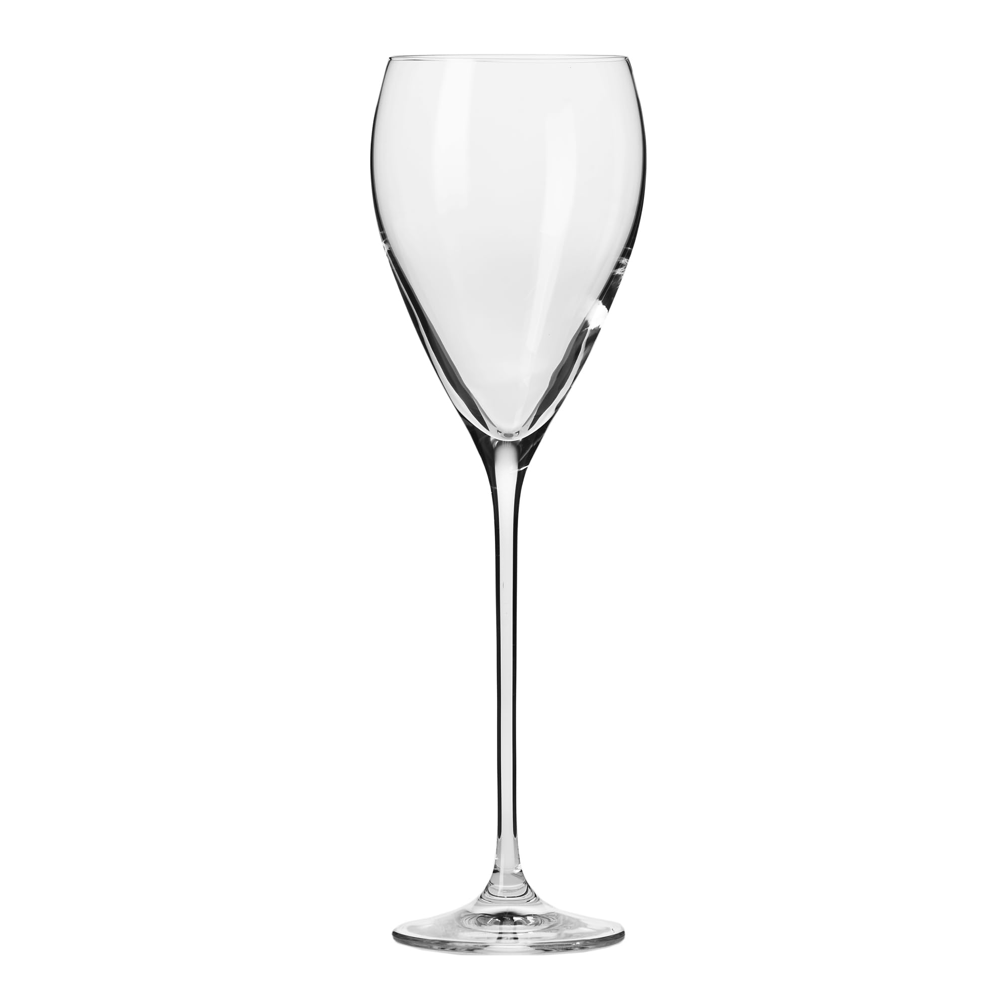 Krosno Copas de Vino Blanco Juego de 4, 280 ml, Colección Perla | Vasos vino tinto, rosado, espumoso, cócteles, Cristal sin plomo, Apto para lavavajillas, Cristalería elegante, Idea de regalo