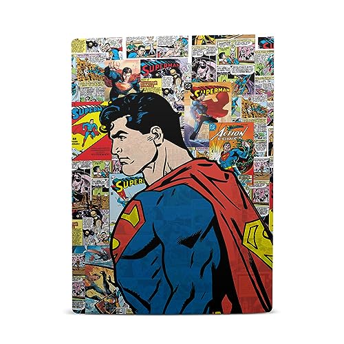 Plaque frontale Superman PS5 Digital Edition - Vinyle haute définition aux logos DC Comics - 2