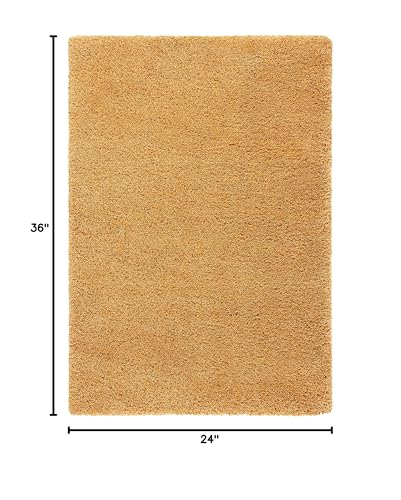 Tapete SAFAVIEH Hudson Shag 2' x 3' Dorado miniatura 2