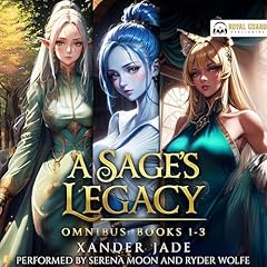 A Sage's Legacy Omnibus: Books 1-3 Audiolibro Por Xander Jade arte de portada