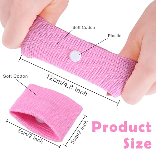 Image of Tondiamo 4 Pairs Motion Sickness Bracelets for Kids Adults, Nausea Bands Travel Wristbands for Car, Plane, Cruise, Morning Sickness(Heart & Flower)