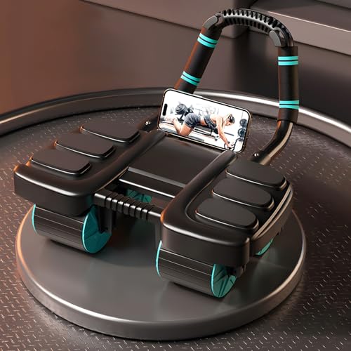 Bauchroller,Bauchtrainer für zuhause,Bauchmuskel-Trainingsrad mit...