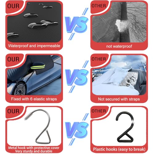 Asenron SC20240801 Large Car Windshield Cover thumb #3