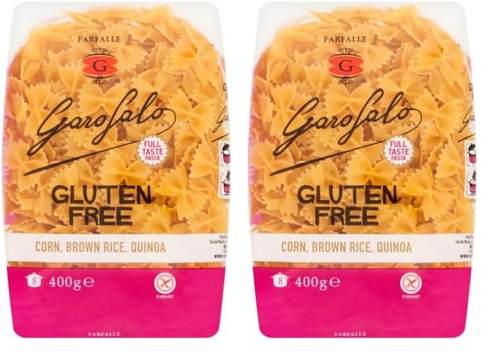 Gluten Free Farfalle Pasta, 400g (Pack of 2)