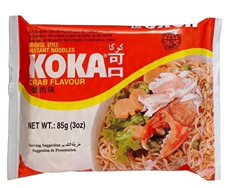 Image of KOKA Oriental Instant Noodles Crab flavour (Pack of 5) inch(HALAL Certified) inch