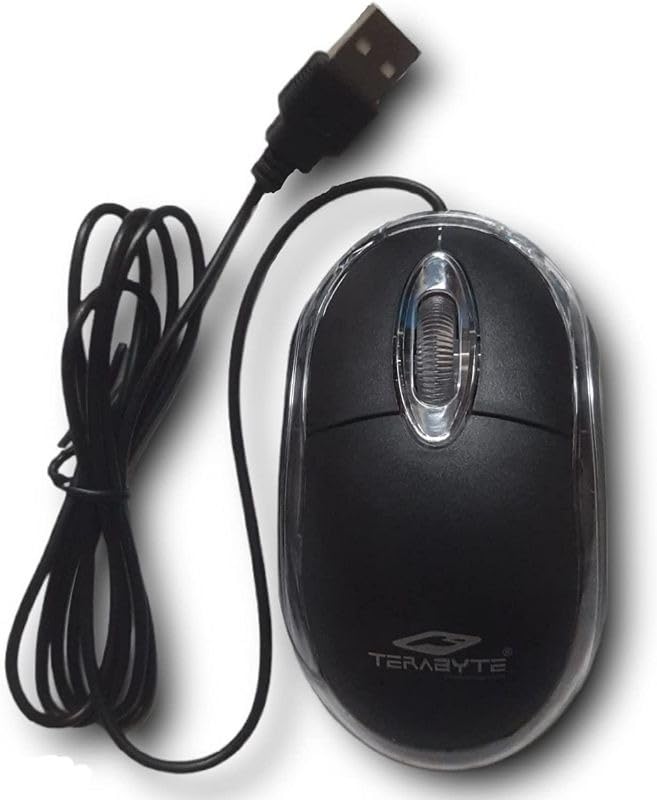 Wired Mouse Sleek Design, USB Connectivity with RGB Lighting - | 1000 DPI Optical Sensor | Plug and Play | Compatible with PC and Laptop_M18-picture-12