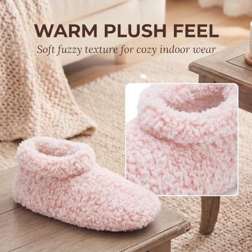 Image of Cozylook Fuzzy Slippers for Women Indoor Soft Sole Slipper Socks