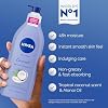 NIVEA Oil Infused Lotion Coconut and Monoi Oil Body Lotion for Women, Fast-Absorbing and Non-Greasy Coconut Scented Lotion Moisturizes for 48 Hours, 16.9 Fl Oz Pump Bottle