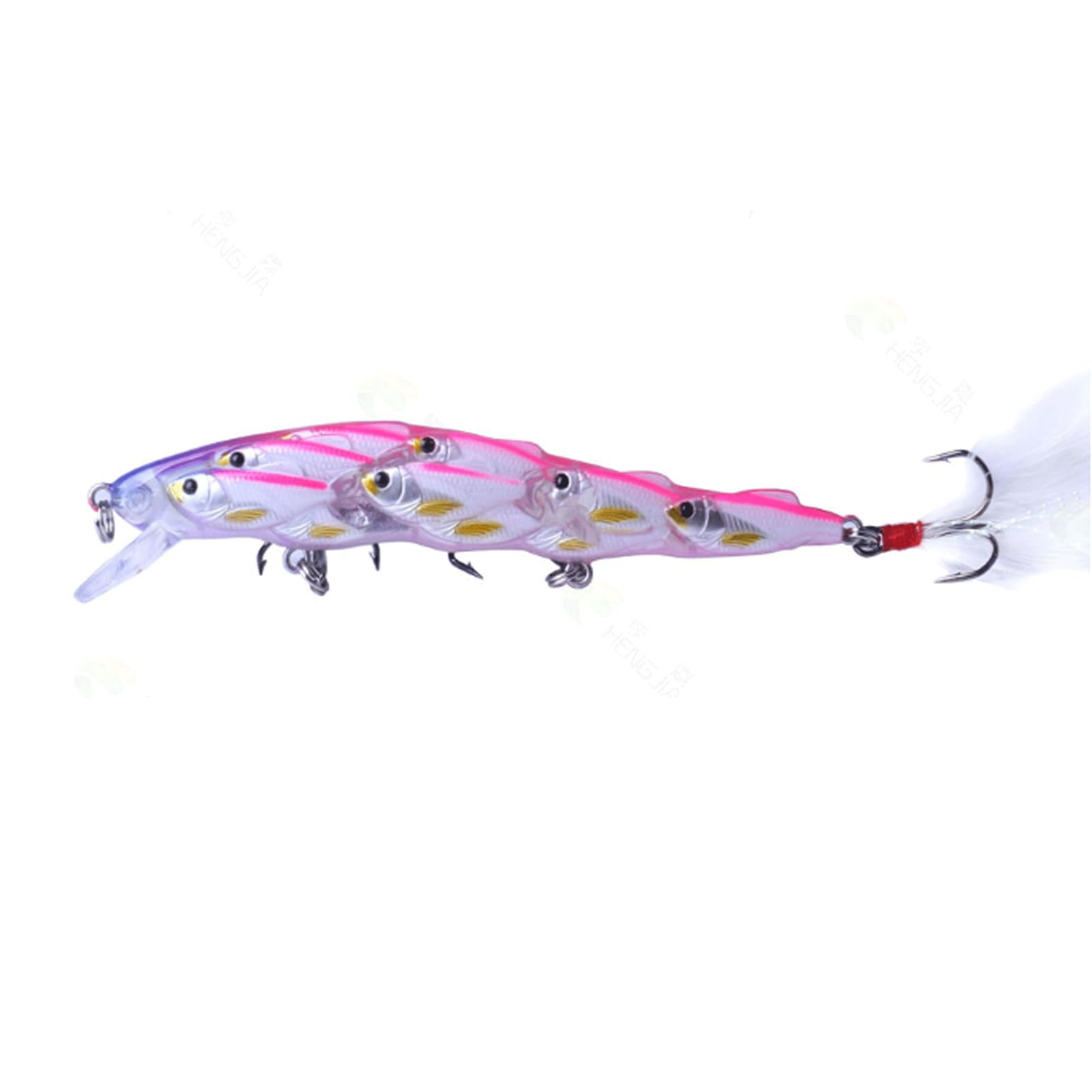 IvyLoutish Fishing Lure Bait 12cm 15g Fishing Accessories Feather Topwater Fishing Bait Artificial Hard Bait Wobbler Bass Minnow Crankbait Fishing Tackle