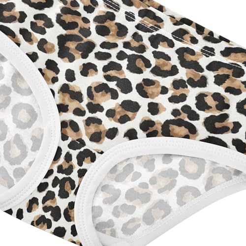 Animal Toddler Girls Underwear 2t Cotton Cute Panties Girl Black Brown Leopard Print White Underpants Briefs4