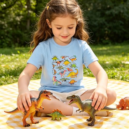 Image of Toddler Girls T Shirts Sassy Little Soul Graphic Short Sleeve Shirts 2-7 Years Cotton Baby Girl Retro Daisy Tees Clothes