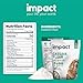 Impact - Conventional Cassava Flour, Gluten, Grain, Dairy, Soy & Nut Free, Vegan, Non-GMO, Fine Texture, All-Purpose Baking Flour - 2lb Resealable Bag
