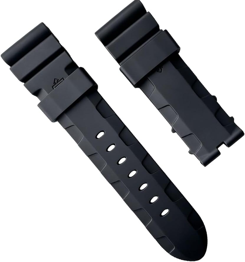 Watch Strap Band Replacement For Panerai Submersible Silicone Rubber caoutchouc Waterproof