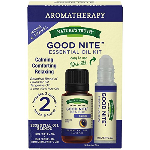 Nature's Truth Goodnite Roll-On Essential Oil Kit for Restful Sleep