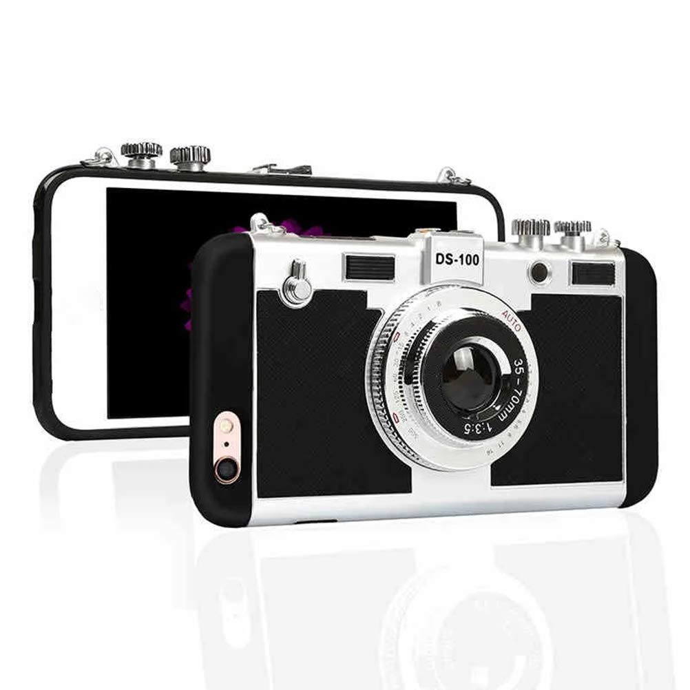 SIXRUN Vintage Camera Custodia per Telefono, Design 3D Fotocamera per (#9)
