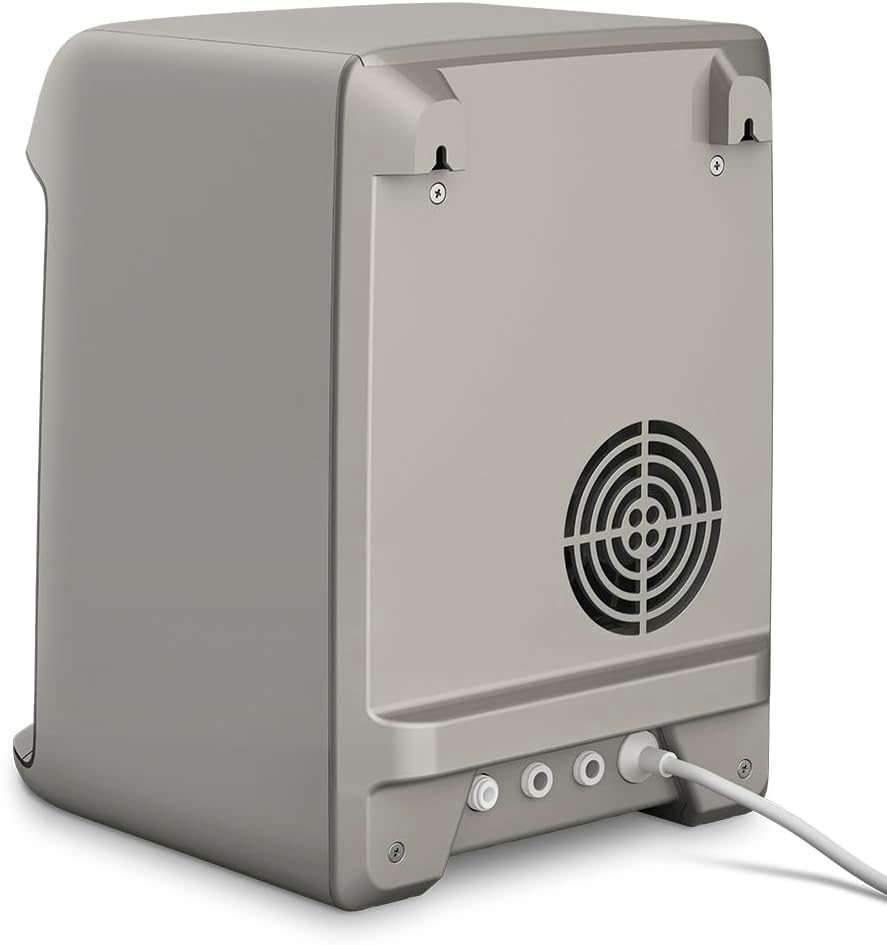 Purificador de Água Gelada Fria e Natural Elétrico Compacto Eletronico placa Electrolux Alerta troca de Filtro refil 12 meses ou 3000l Painel Touch Bivolt Prata PA26G