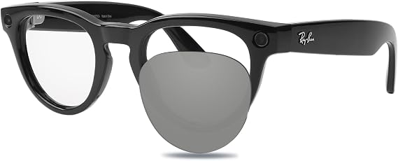 Precise-Fit Replacement Lenses for Ray-Ban Meta RW4006/RW4008/RW4010/RW4009/RW4009F/RW7001/RW7002 Smart Glasses