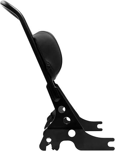 Miniatura 7 de TCT-MOTORPARTS Respaldo de barra Sissy desmontable negro apto para Harley Sportster XL 883 1200 Iron Roadster Low Custom Forty Eight 2004-2022