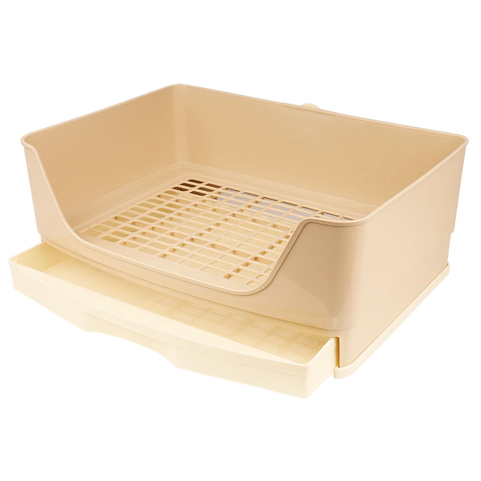 15,8 x 11 x 6 cm Kunststoff-Kaninchentoilette Schublade Typ Töpfchentrainer für Meerschweinchen und Frettchen