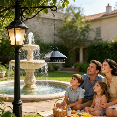 Brûleur d'encens d'extérieur porte-encens fer diffuseur aromathérapie - 3