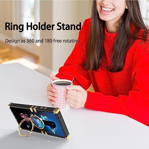 Image of for Samsung Galaxy S9 Plus Phone Case with Ring Stand Shockproof Protection Cover