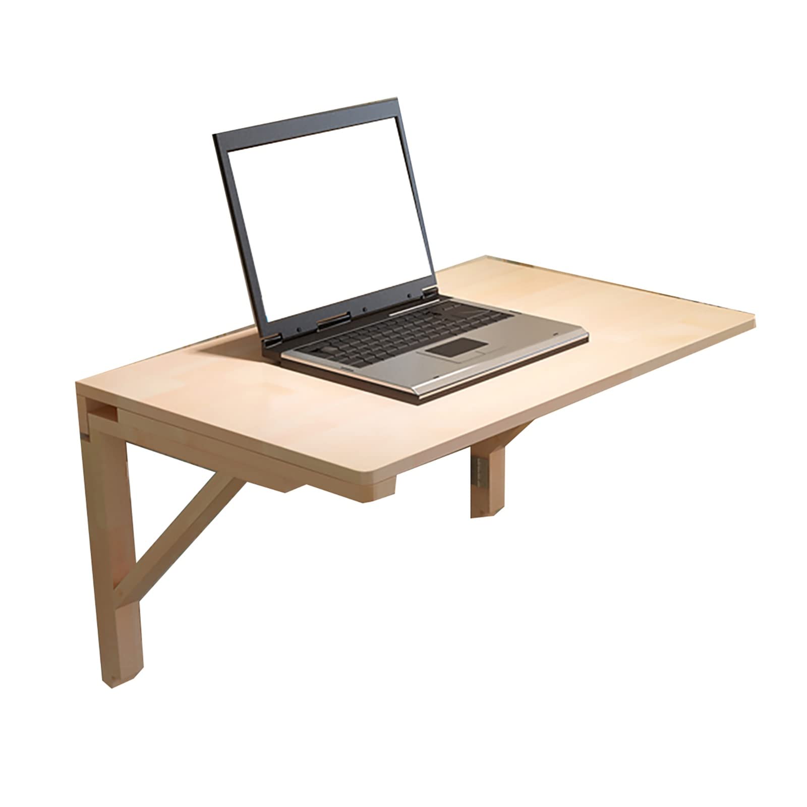 Bureau flottant rabattable pour petit espace pour travailler confortablement chez soi
