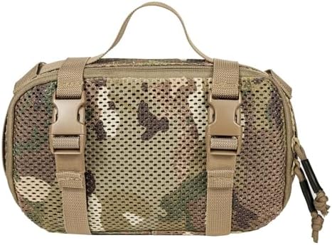 4 Set Tactical Packing Cubes ,Compressible Mesh Duffle Storage Bag,Portable Edc Molle Pouch Organizer.