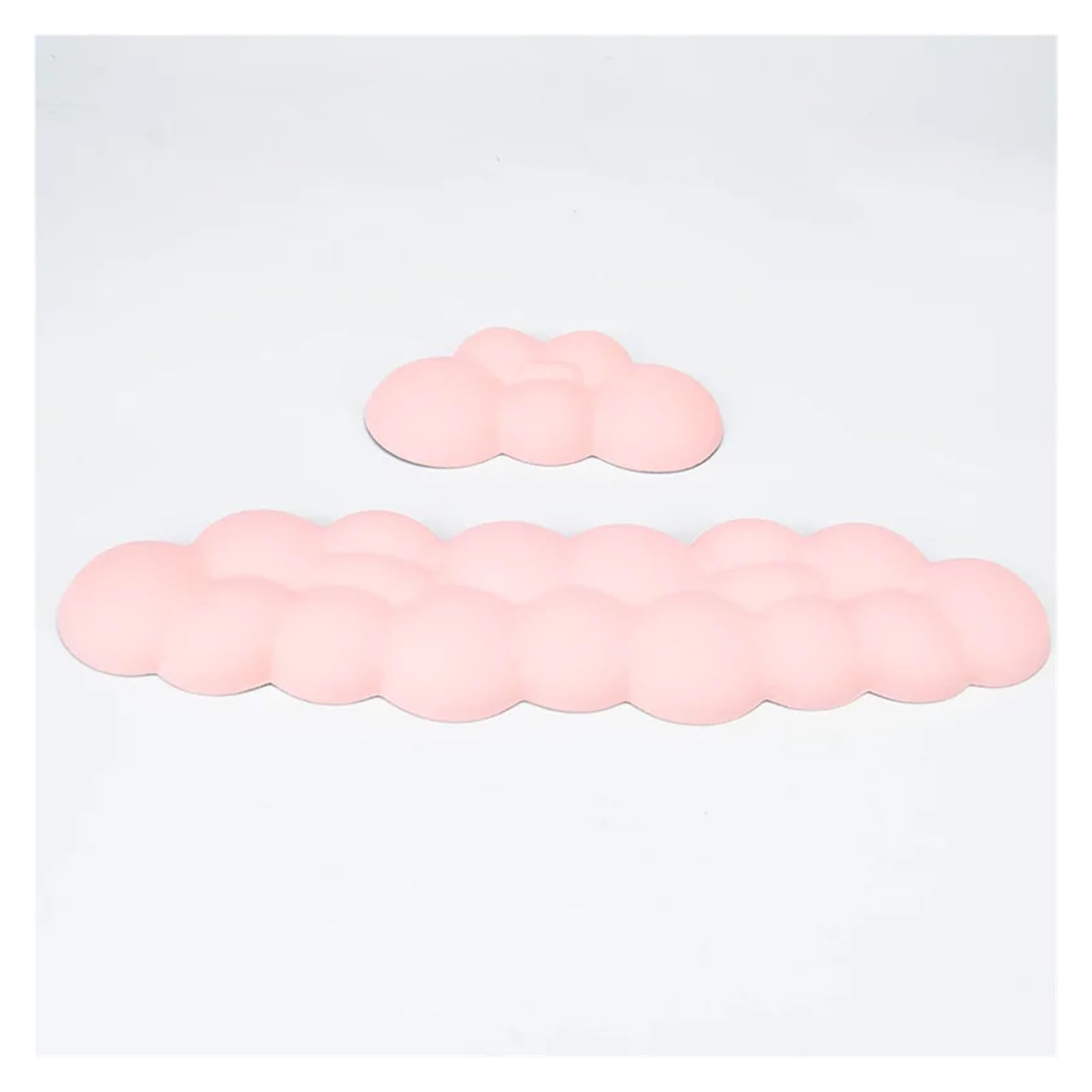 Repose-Poignet Tapis de Souris Ergonomique Clavier avec Repose-Poignet imperméable en Cuir PU antidérapant Accessoires Joueur(Pink Suit)