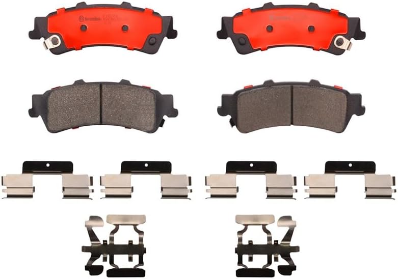 Brembo P10028N Premium Ceramic Rear Disc Brake Pad Set CADILLAC OE# 18048083