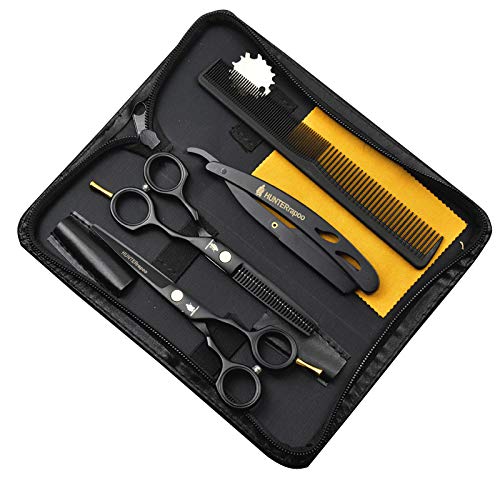 Amazon | [HUNTERrapoo] 5.5 インチ理髪はさみ プロ用 ヘアカット 美容