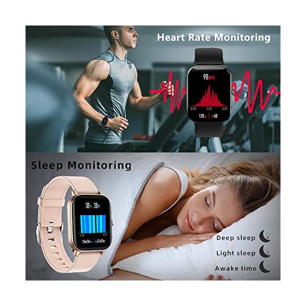 Smart-Watch-FirYawee-Smartwatch-for-Android-Phones-and-iOS-PhonesFitness-Tracker-Waterproof-IP68-with-Heart-Rate-Monitor-and-Sleep-MonitorStep-and-Distance-CounterSmart-Watch-for-Men-Women FirYawee Smart Watch, Smartwatch for Android Phones and iOS Phones,Fitness Tracker Waterproof IP68 with Heart Rate Monitor and Sleep Monitor,Step and Distance Counter,Smart Watch for Men Women