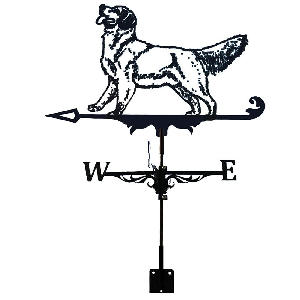 Banderuola segnavento, banderuola segnavento, banderuola decorativa, kit indicatori direzione del vento, staffa metallica prato giardino esterno